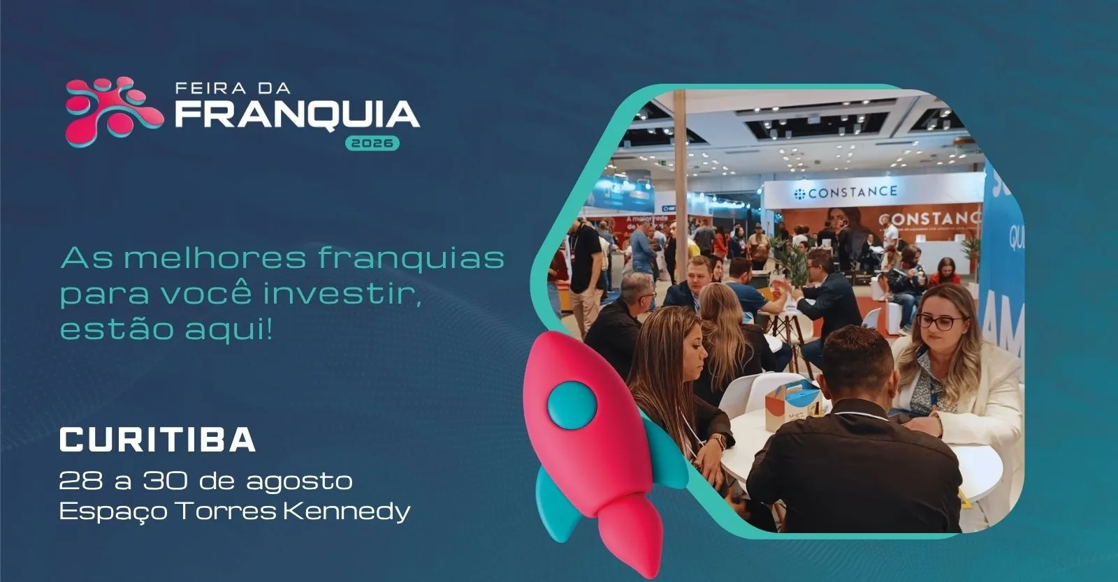 Feira da Franquia em Curitiba reúne mais de 100 marcas e aposta em valorização de marcais locais